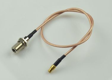 China Wireless Industrial F Female To MCX Male Connector RG 316 Coaxial Cable Assembly supplier